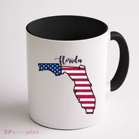 Florida United States Map Coffee Mug thumb 1