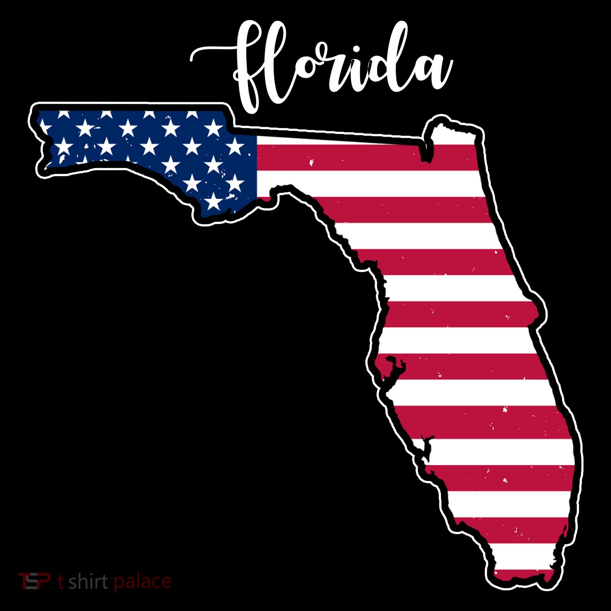 Florida United States Map Ornament