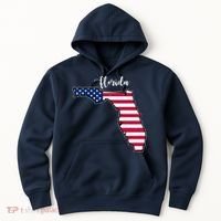 Florida United States Map Hoodie thumb 0