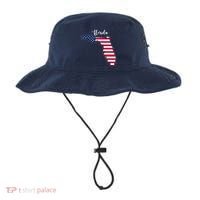Florida United States Map Bucket Hat thumb 0