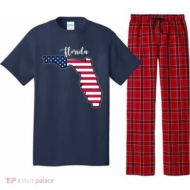 Florida United States Map Pajama Set