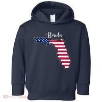 Florida United States Map Toddler Hoodie thumb 0