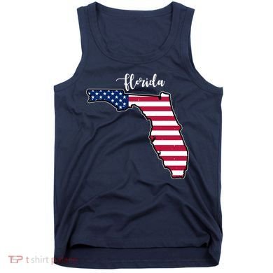 Florida United States Map Tank Top