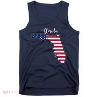 Florida United States Map Tank Top thumb 0