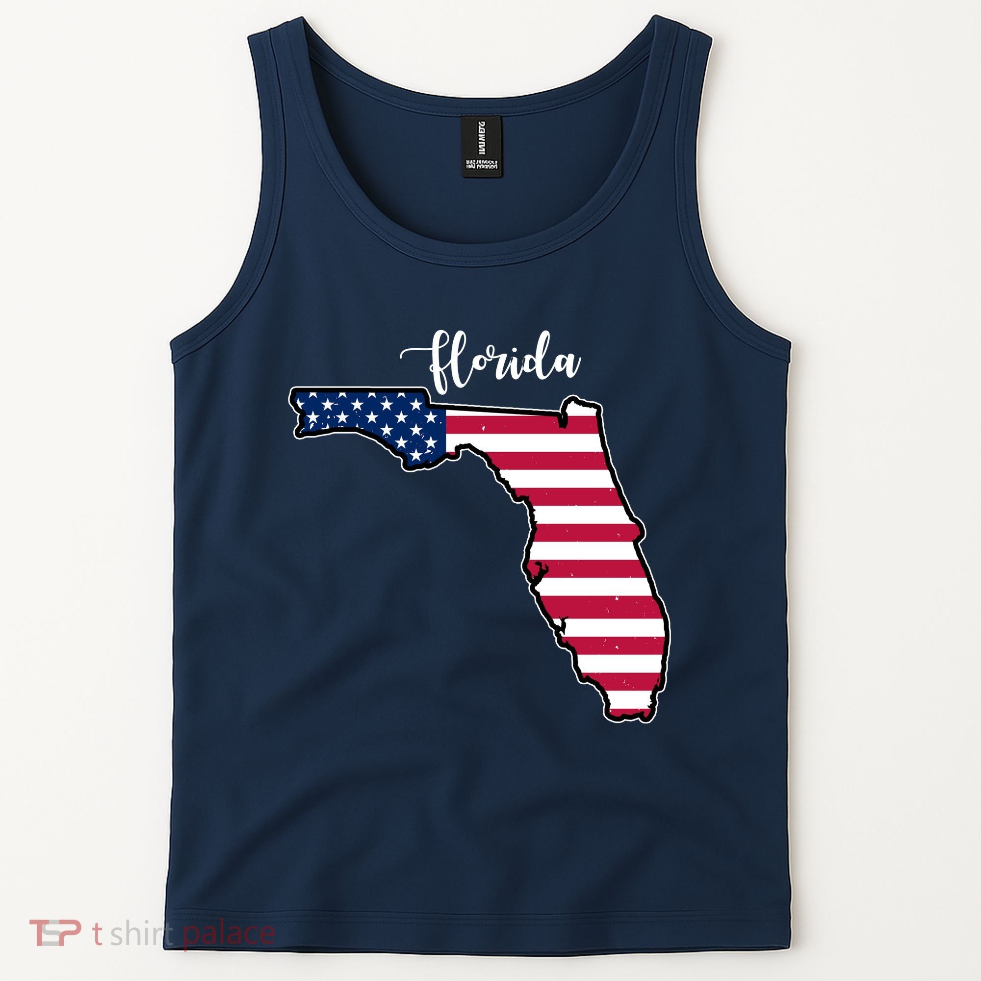 Florida United States Map Tank Top