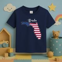 Florida United States Map Toddler T-Shirt thumb 3