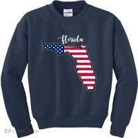 Florida United States Map Kids Sweatshirt thumb 0