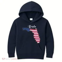 Florida United States Map Kids Hoodie thumb 0