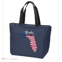 Florida United States Map Tote Bag thumb 3