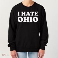 Funny US State Souvenir I Hate Ohio Women's Sweatshirt thumb 0