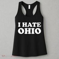 Funny US State Souvenir I Hate Ohio Women's Tank Top thumb 3