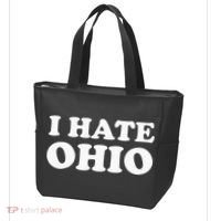 Funny US State Souvenir I Hate Ohio Tote Bag thumb 3
