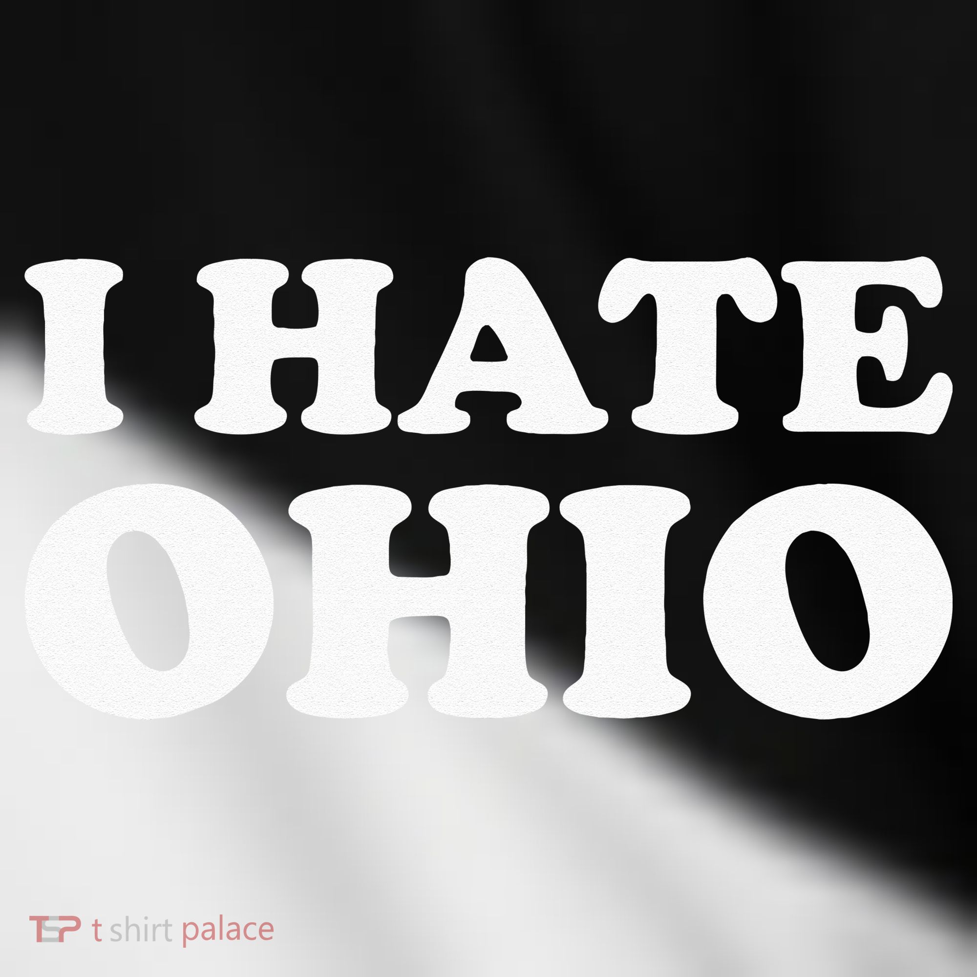 Funny US State Souvenir I Hate Ohio Toddler Fine Jersey T-Shirt