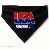 Fencing Usa Team USA-Made Doggie Bandana thumb 0