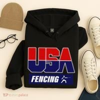 Fencing Usa Team Hoodie thumb 4