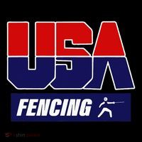 Fencing Usa Team Button thumb 1
