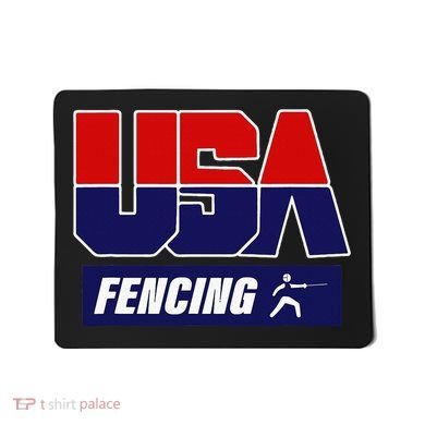 Fencing Usa Team Mousepad