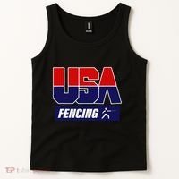 Fencing Usa Team Tank Top thumb 2