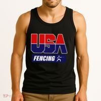 Fencing Usa Team Tank Top thumb 3