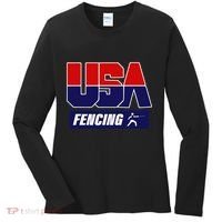 Fencing Usa Team Women's Long Sleeve Shirt thumb 0
