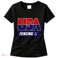 Fencing Usa Team Women's T-Shirt thumb 0