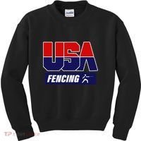 Fencing Usa Team Kids Sweatshirt thumb 0