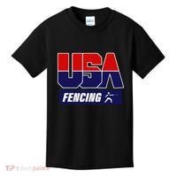 Fencing Usa Team Kids T-Shirt thumb 0