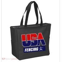Fencing Usa Team Tote Bag thumb 2