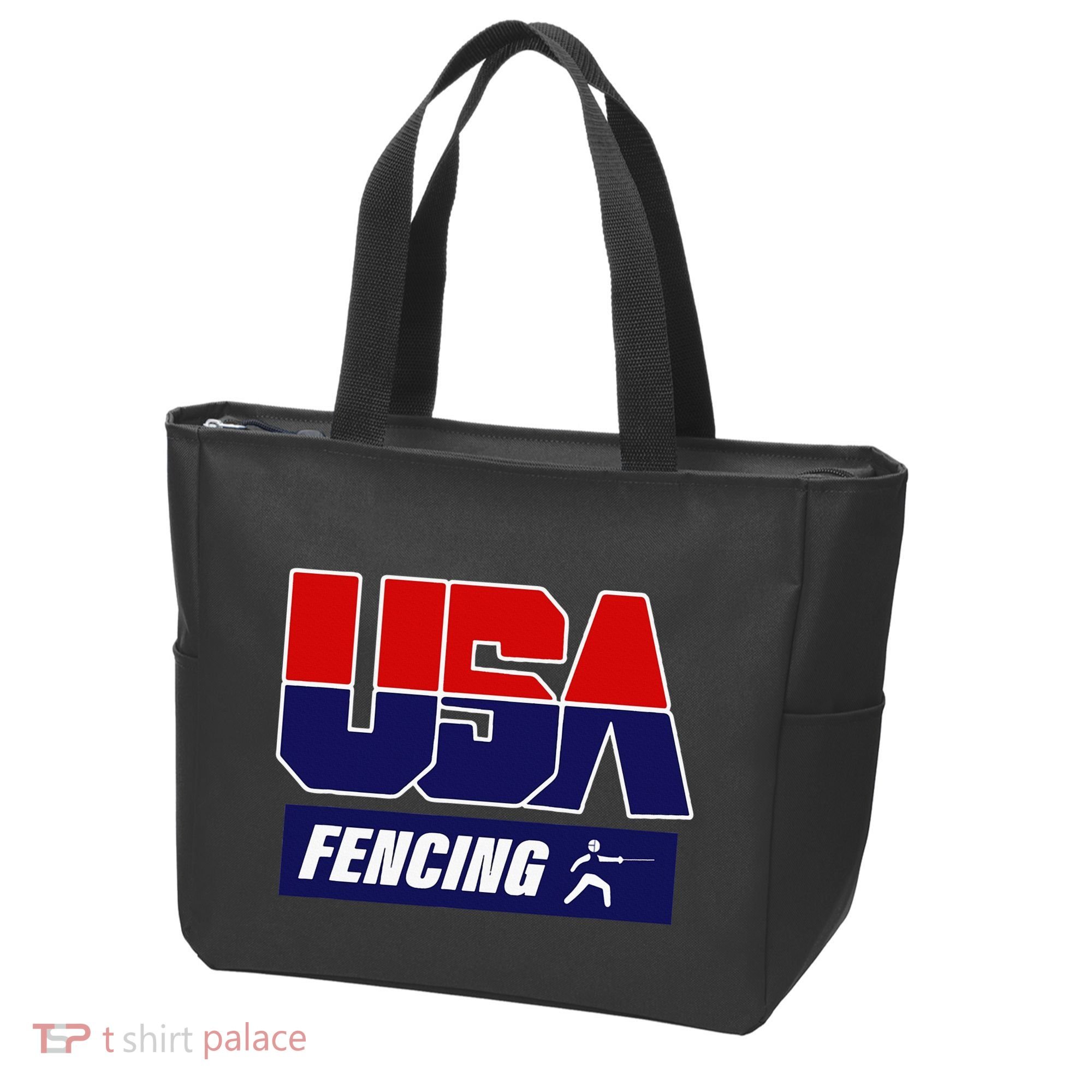 Fencing Usa Team Tote Bag