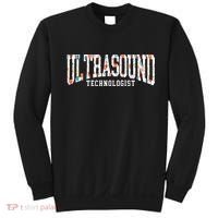 Floral Ultrasound Technologist Sonographer Sweatshirt thumb 0