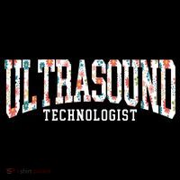 Floral Ultrasound Technologist Sonographer T-Shirt thumb 7