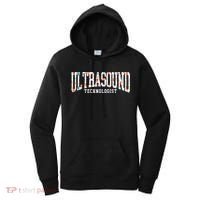 Floral Ultrasound Technologist Sonographer Women's Hoodie thumb 0
