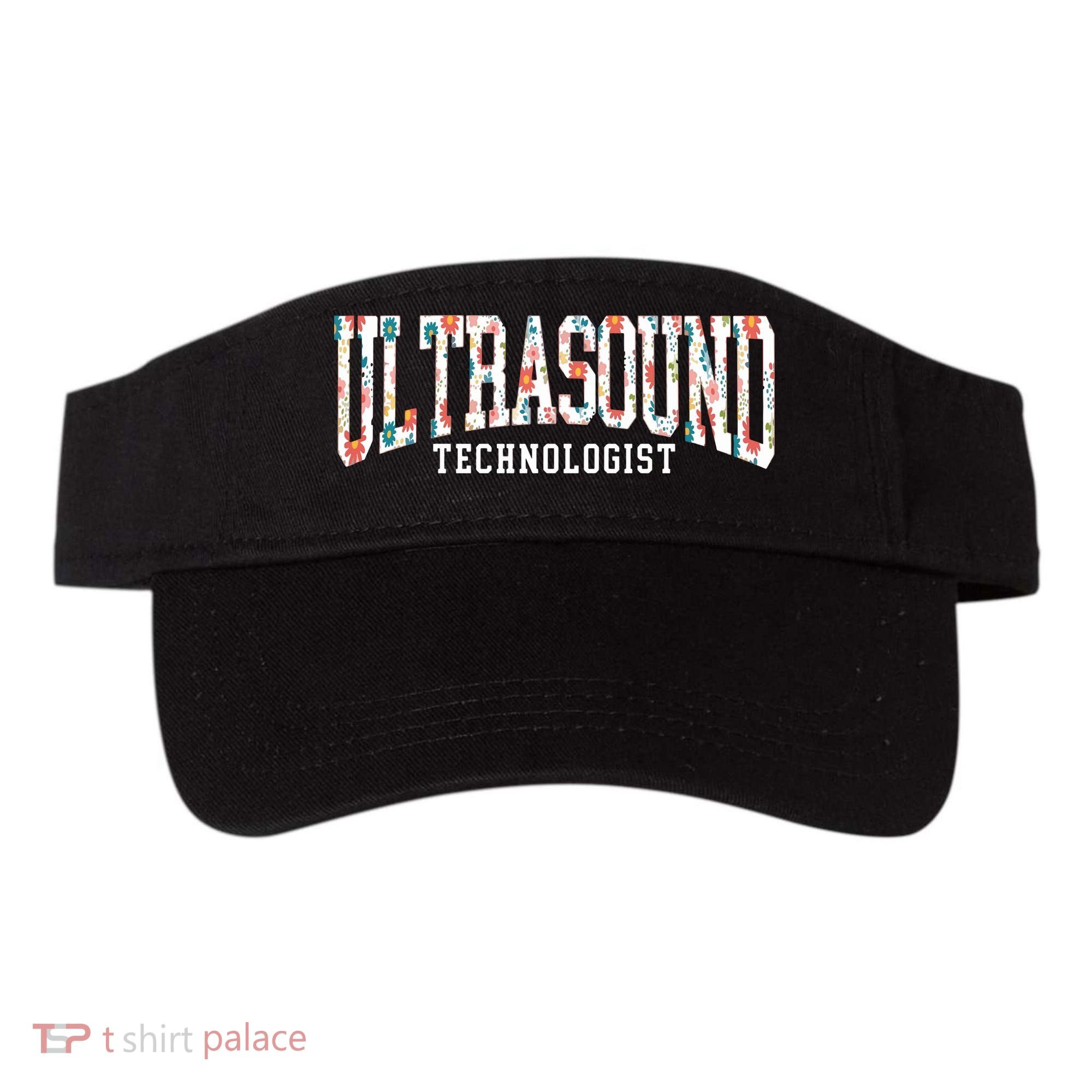 Floral Ultrasound Technologist Sonographer Visor