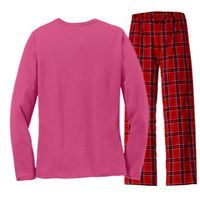 Future Bench Warmer Women's Long Sleeve Flannel Pajama Set  thumb 1