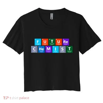 Future Chemist Women's Crop Top Tee