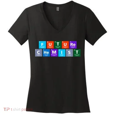 Future Chemist Women's V-Neck T-Shirt