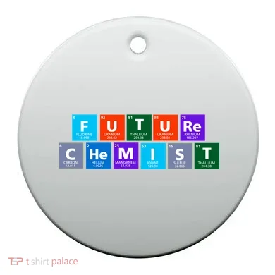 Future Chemist Ceramic Ornament
