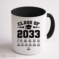 Future Class Of 2033 Check Mark Chart Coffee Mug thumb 1