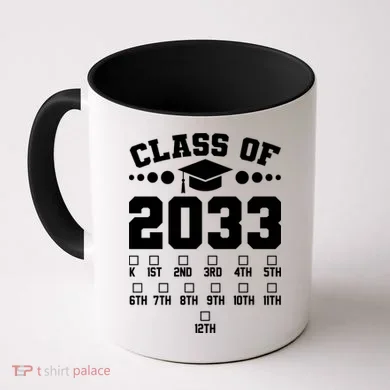 Future Class Of 2033 Check Mark Chart Coffee Mug