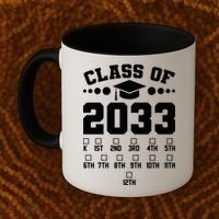 Future Class Of 2033 Check Mark Chart Coffee Mug thumb 2