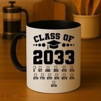 Future Class Of 2033 Check Mark Chart Coffee Mug thumb 4