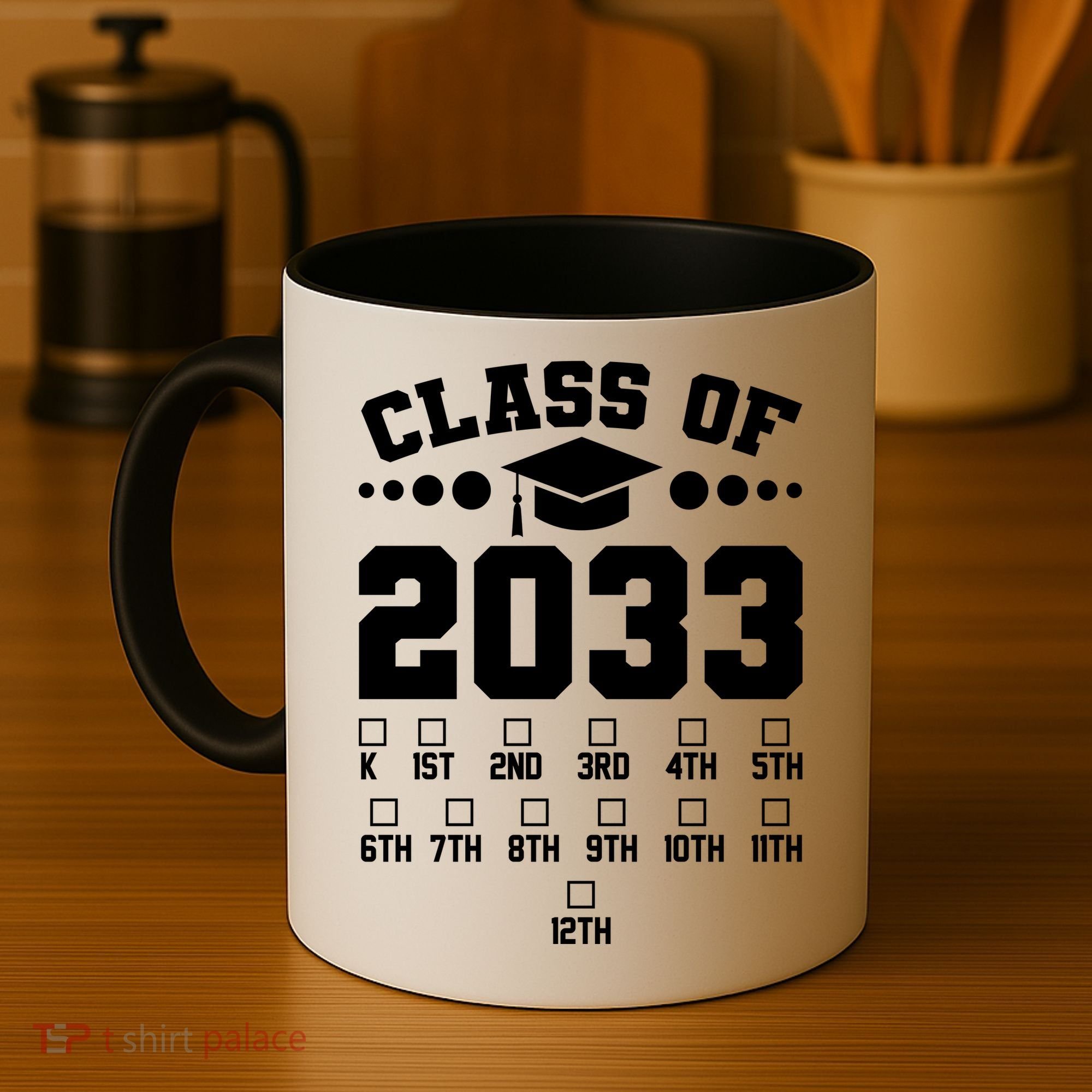 Future Class Of 2033 Check Mark Chart Coffee Mug