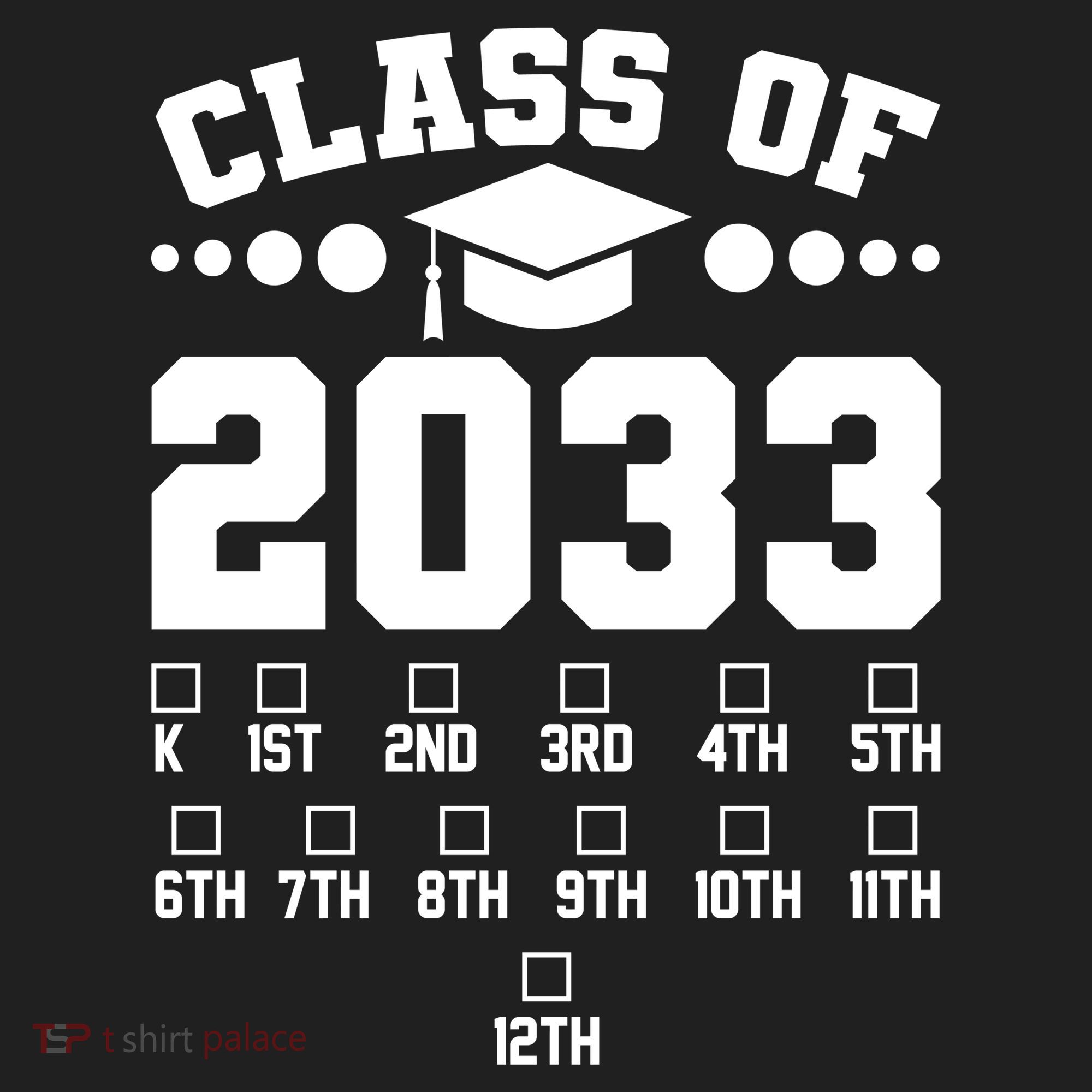 Future Class Of 2033 Check Mark Chart Tumbler