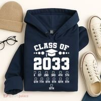 Future Class Of 2033 Check Mark Chart Hoodie thumb 4