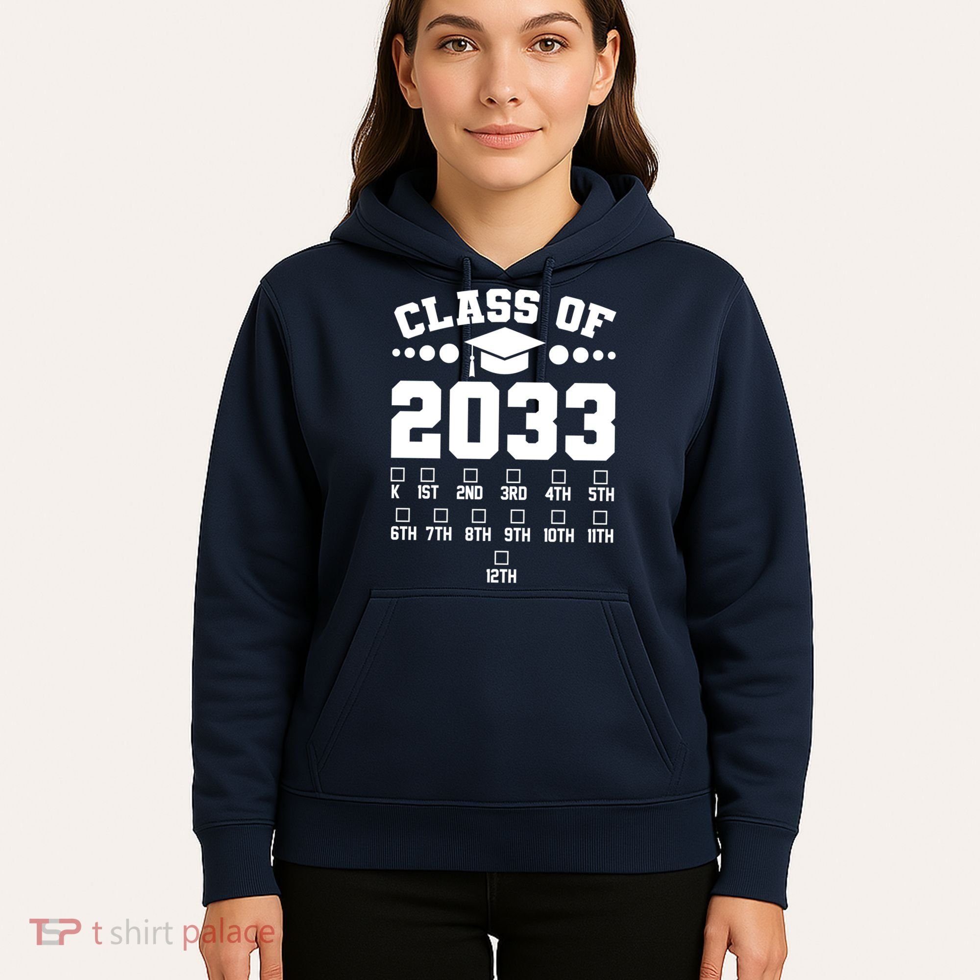 Future Class Of 2033 Check Mark Chart Hoodie