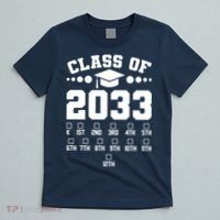 Future Class Of 2033 Check Mark Chart T-Shirt thumb 5