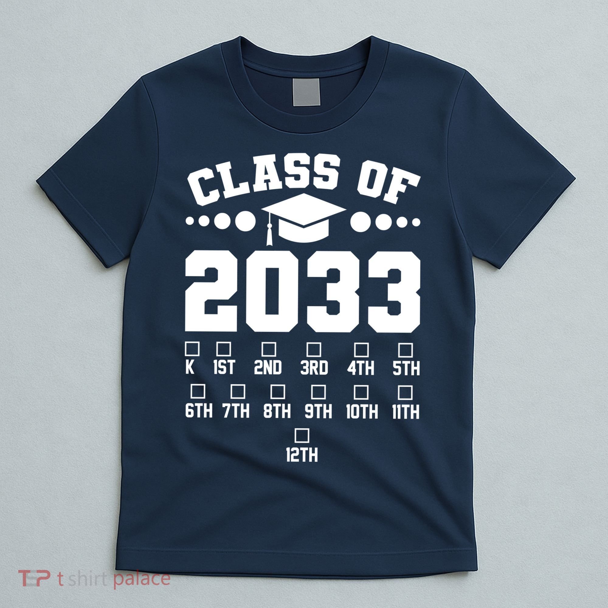 Future Class Of 2033 Check Mark Chart T-Shirt