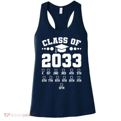 Future Class Of 2033 Check Mark Chart Women's Tank Top