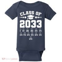 Future Class Of 2033 Check Mark Chart Baby Bodysuit thumb 0