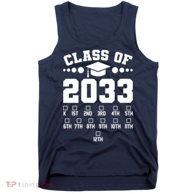 Future Class Of 2033 Check Mark Chart Tank Top